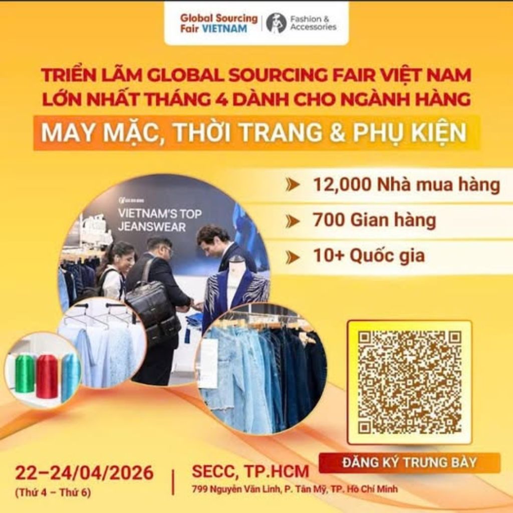 GLOBAL SOURCING FAIR VIETNAM 2026 – Nền tảng kết nối chuỗi cung ứng toàn cầu tại SECC